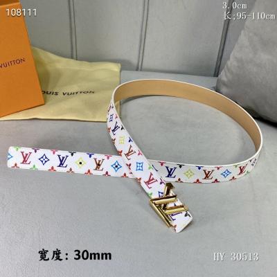 LV Belts 3.0 cm Width 022